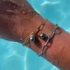 Bracelet Poema avec de vertible perle du Pacifique