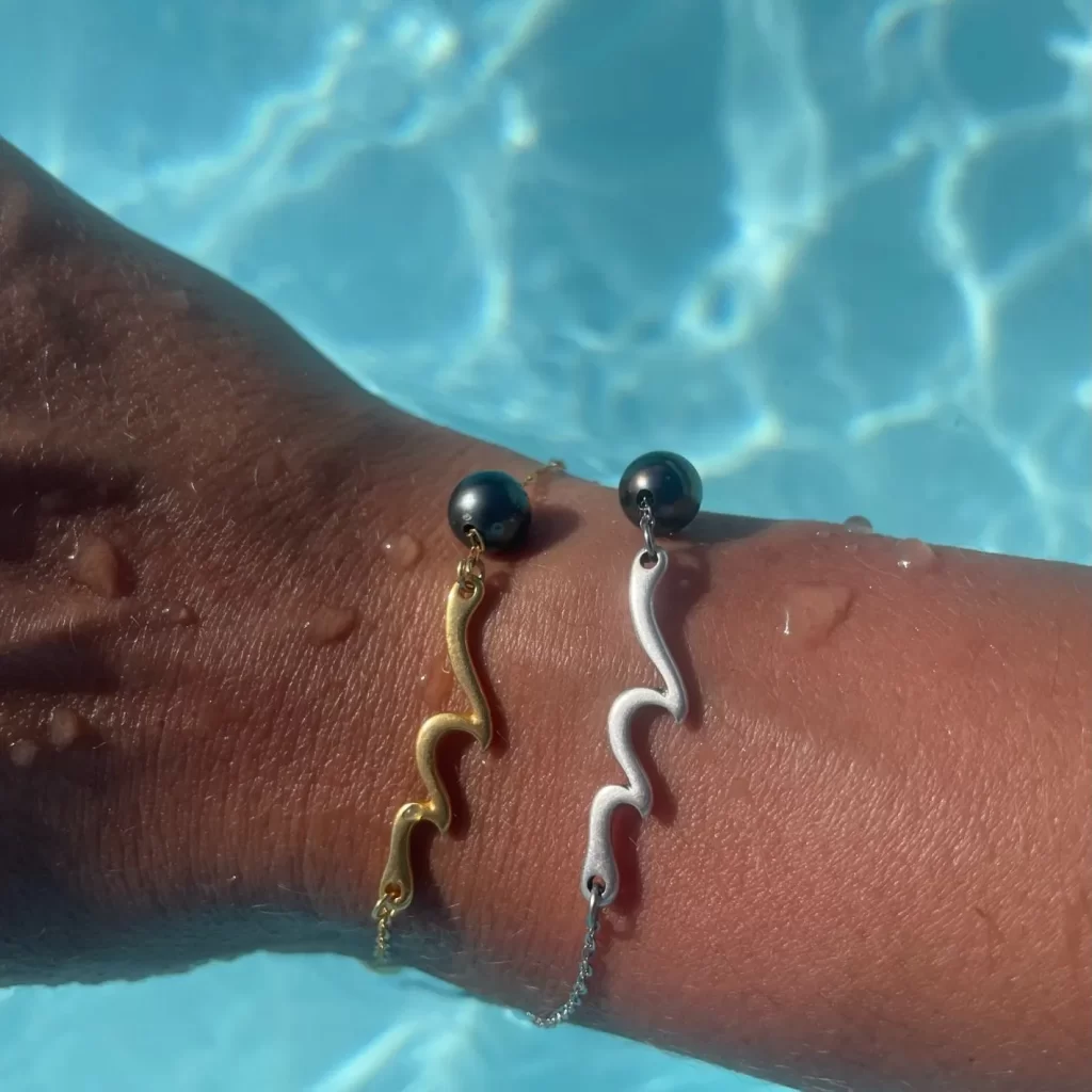 Bracelet Tai pendentif vague