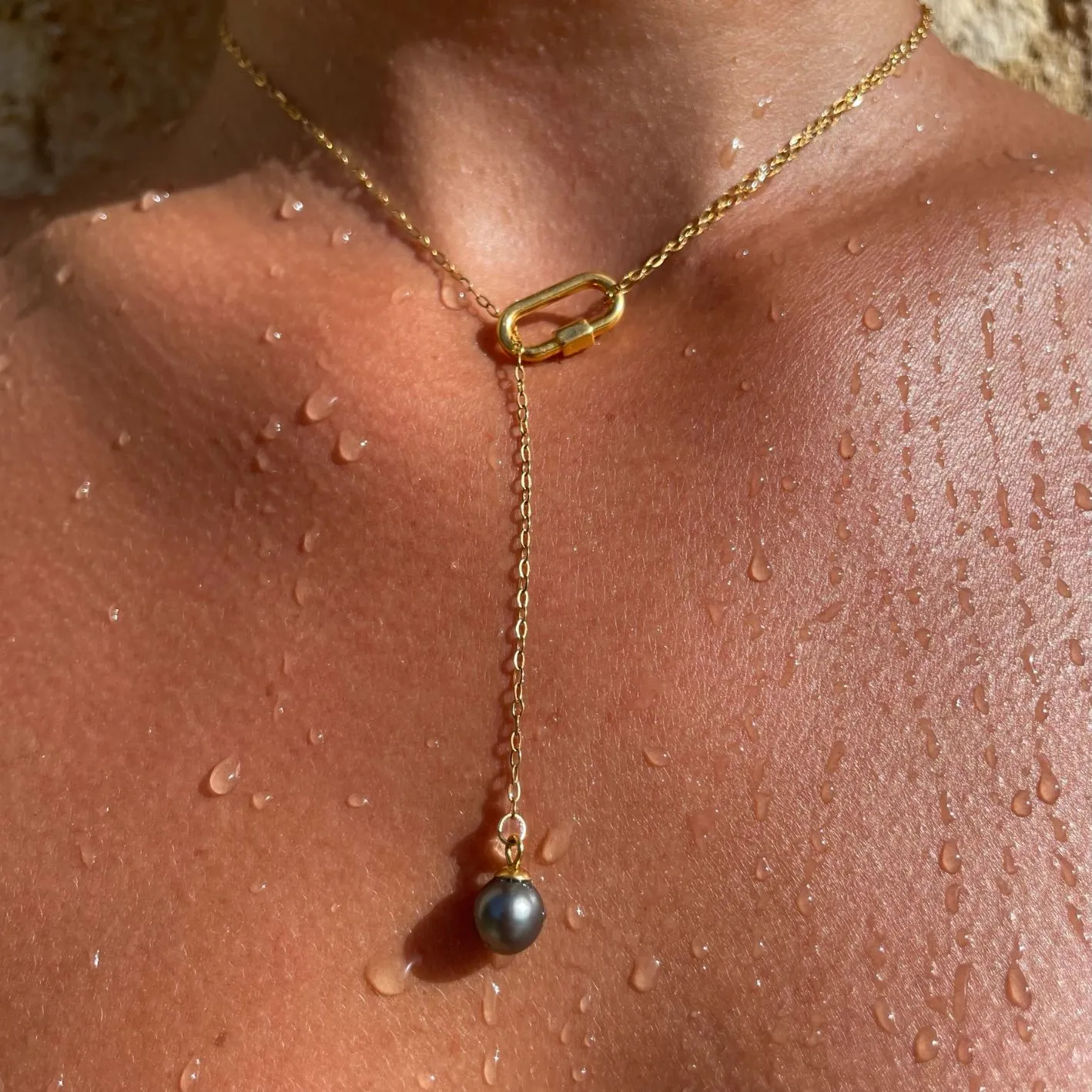 Collier Taina doré fait main Collier Taina doré magnifique