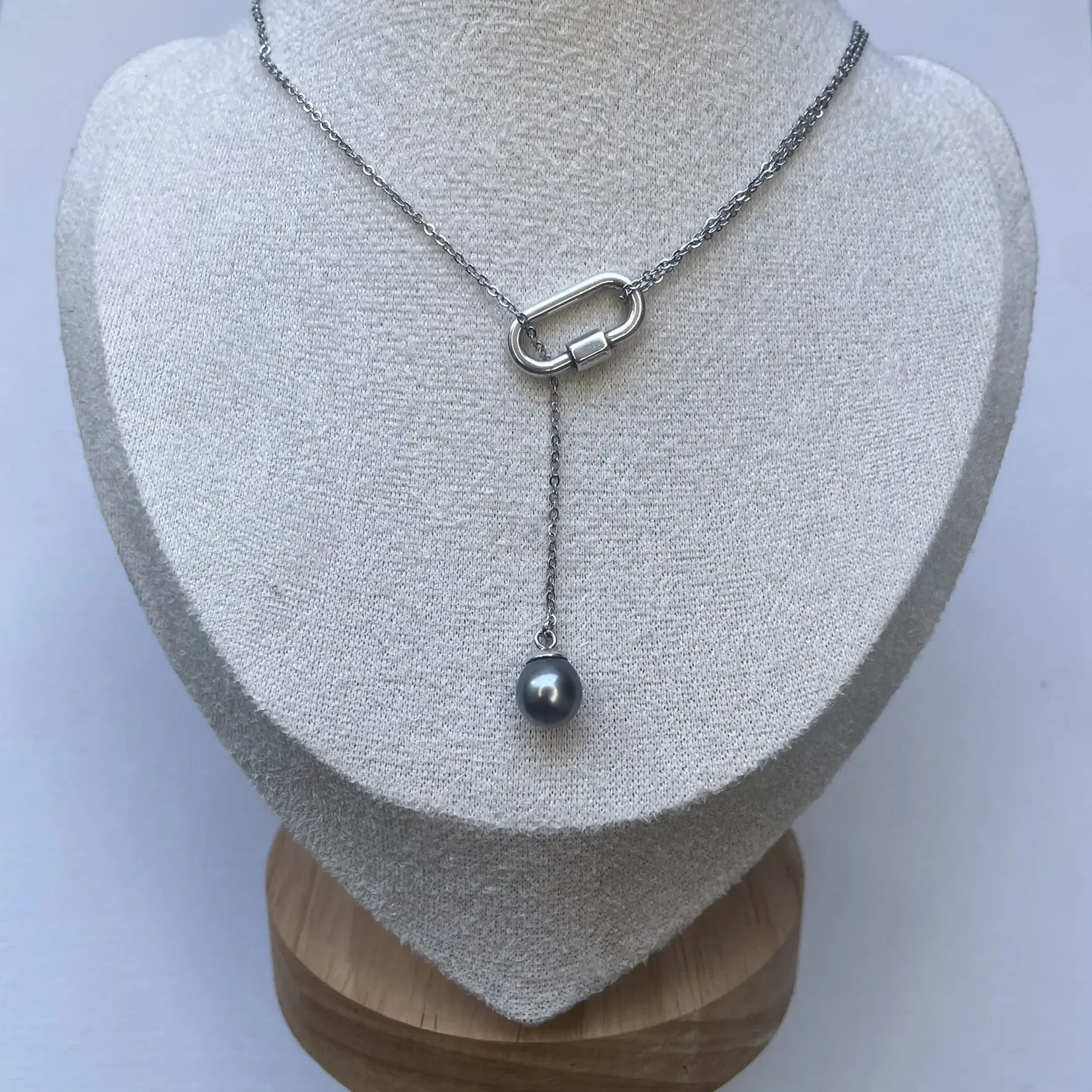 Collier-argenté-fait-main collier argent fait main