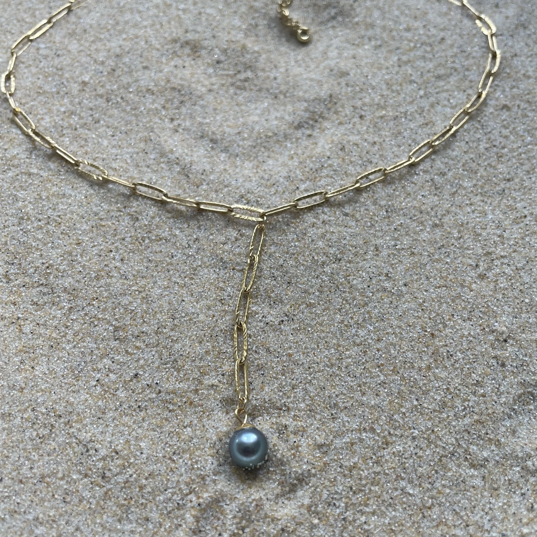 collier maillon fait main doré en france collier maillon fait main doré en France