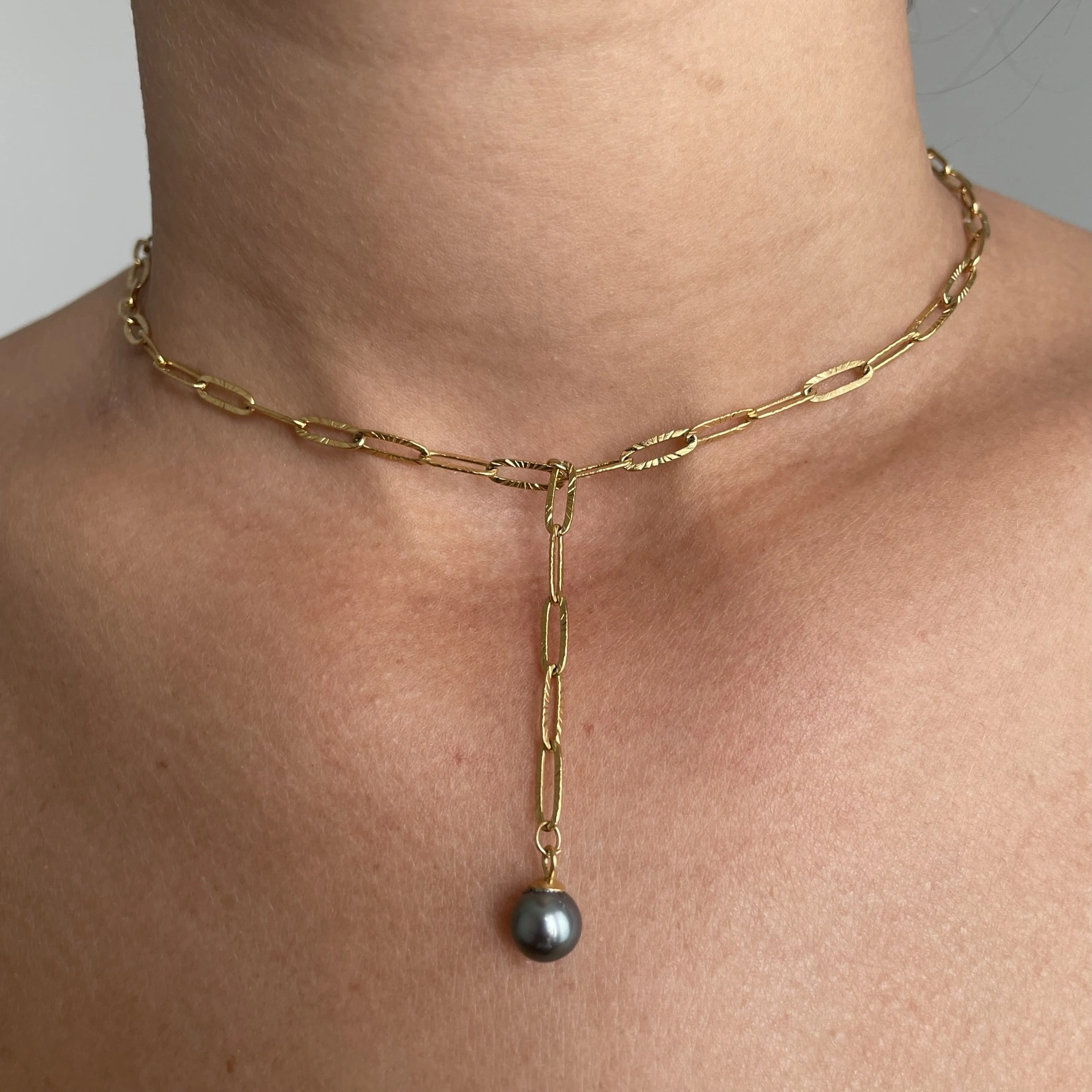 collier maillon fait main collier maillon fait main