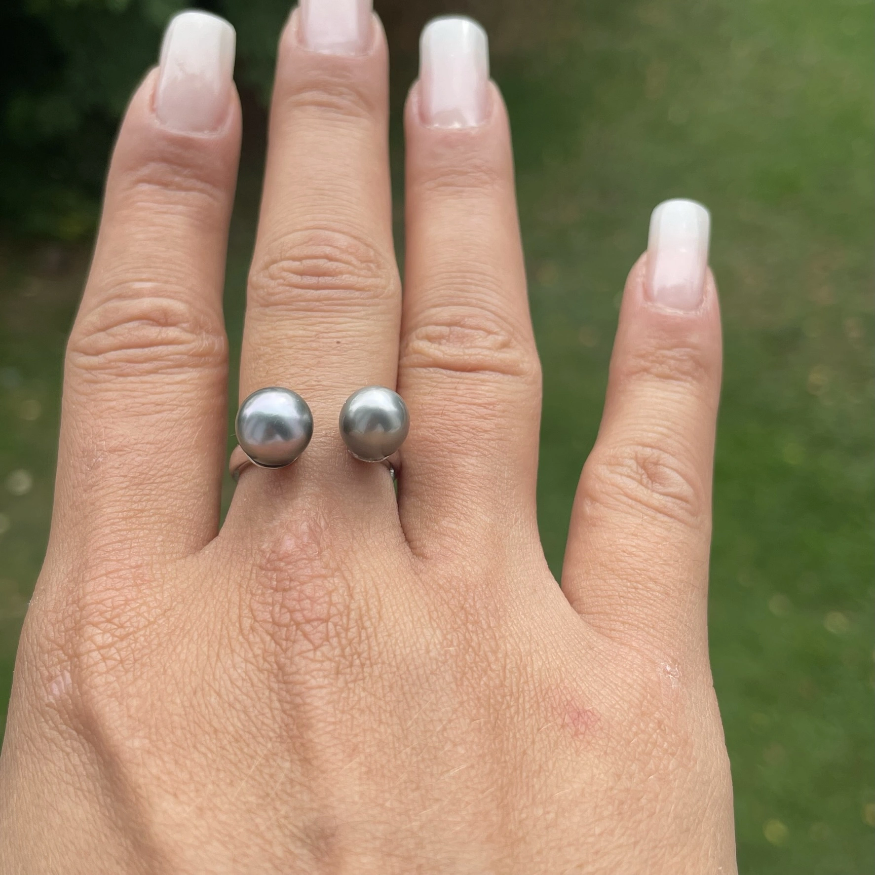 superbe bague perle de Tahiti