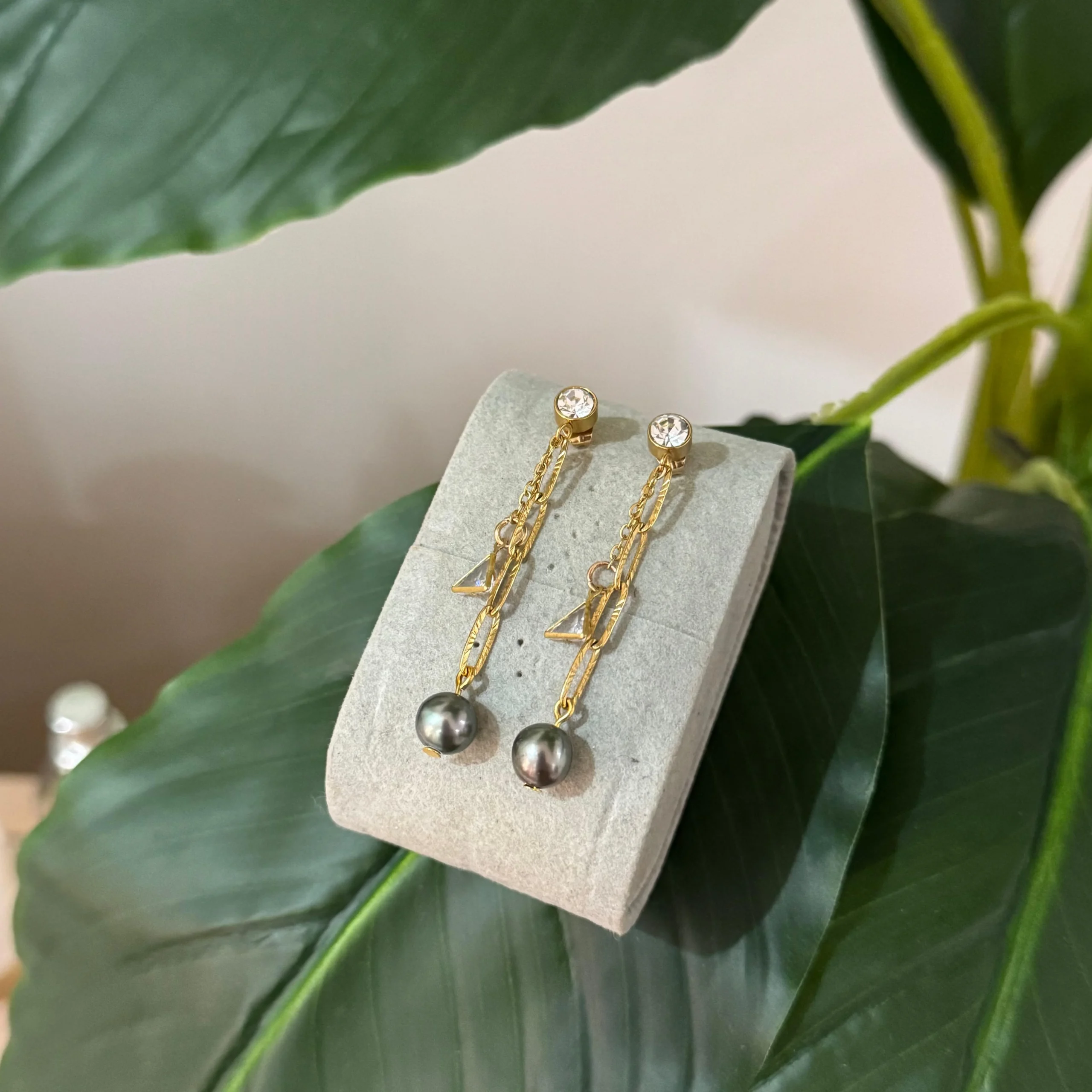 boucle doreilles noa acier inoxydable