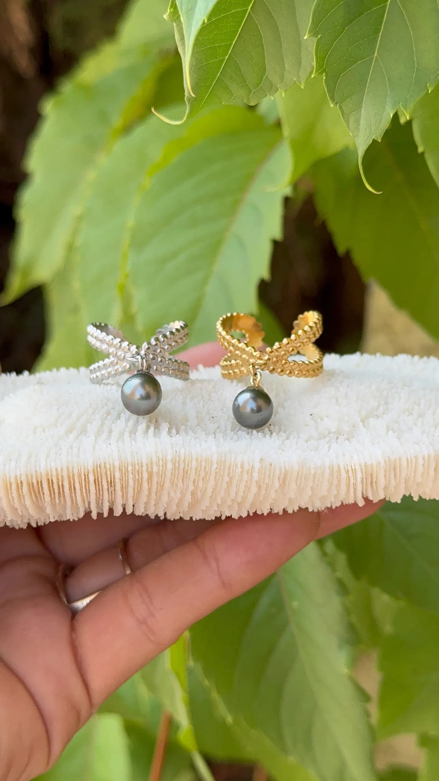 Bague Tahia acier inoxydable et sa perle deTahiti_11zon